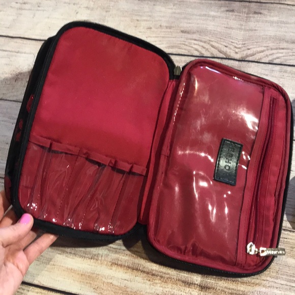 Sephora Makeup Bag Set Glitter Lip Print - Picture 5 of 8